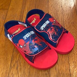 Spider-Man NWOT Sandals Size 11/12
